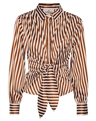 Lee Skjorte - Toffee Stripe